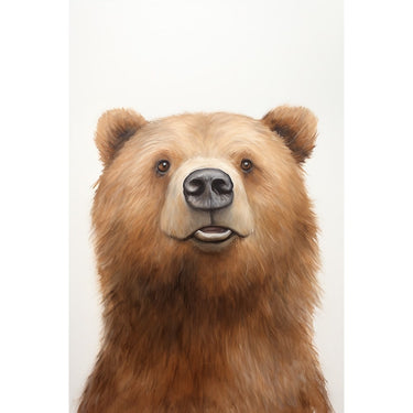 Bear Face Painting Art